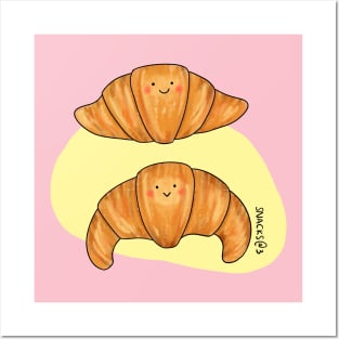 Croissant Posters and Art